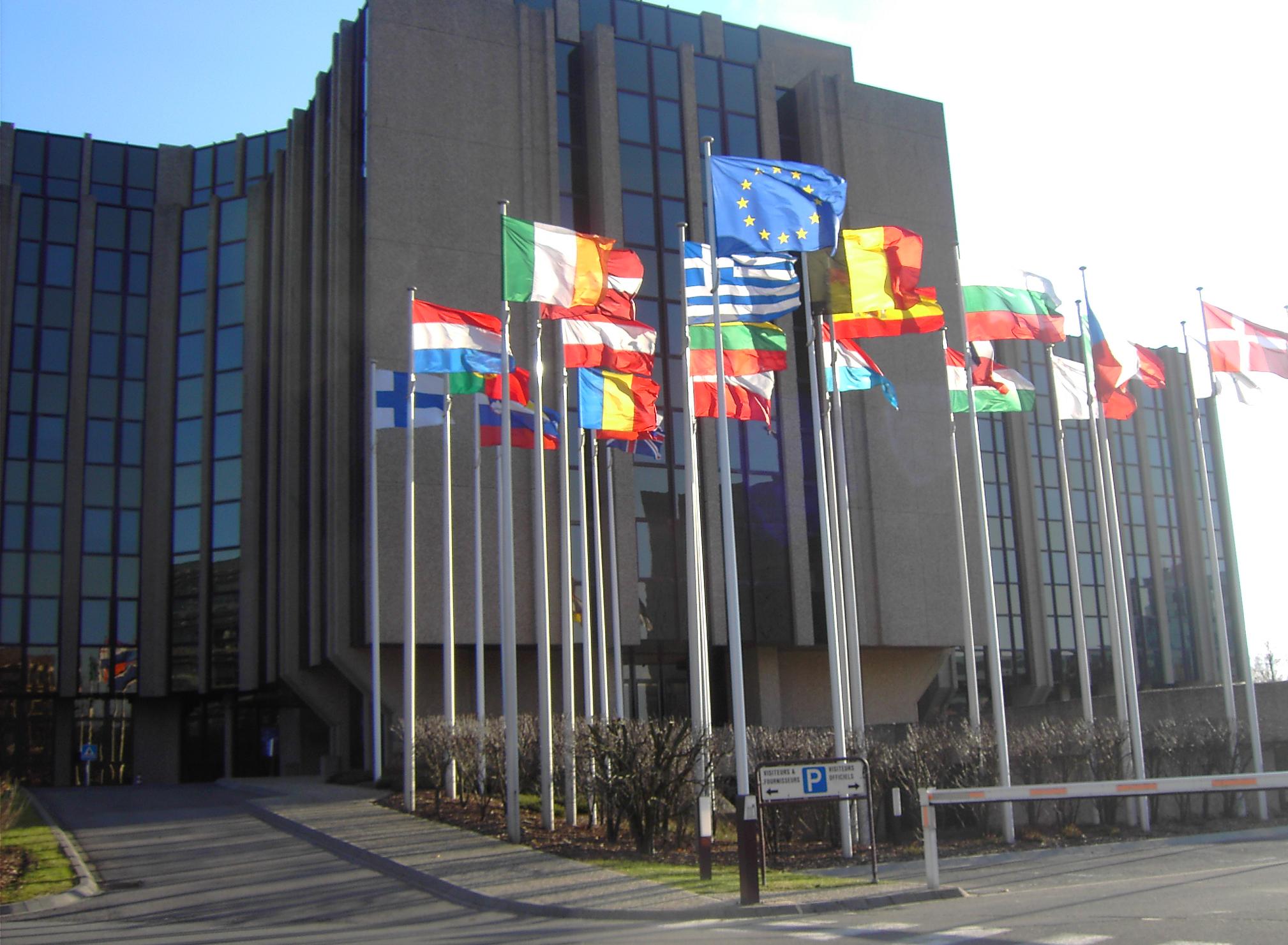 Budova Evropského účetního dvora v Lucemburku. zdroj: Wikimedia Commons